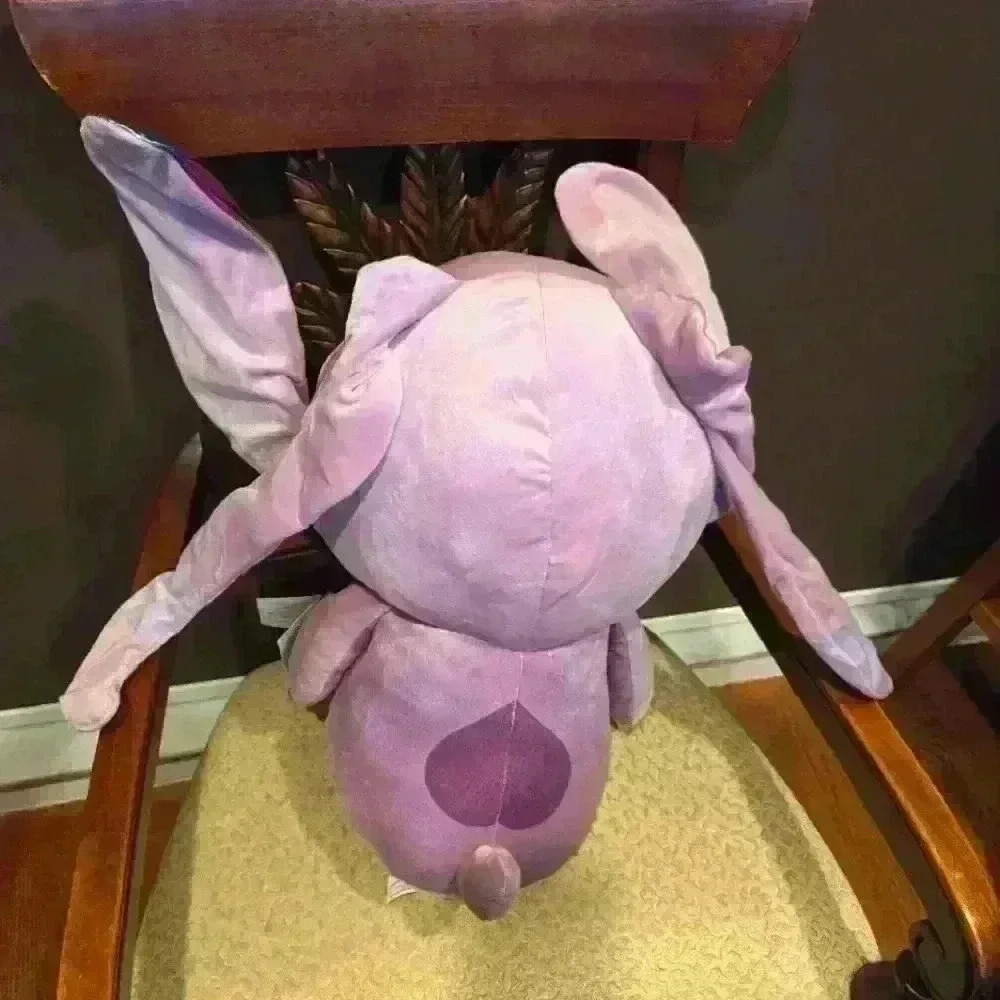 NWT Disney Stich-Angel (Lilo & Stitch) Jumbo Plush with shiny rainbow ears - Picture 4 of 6